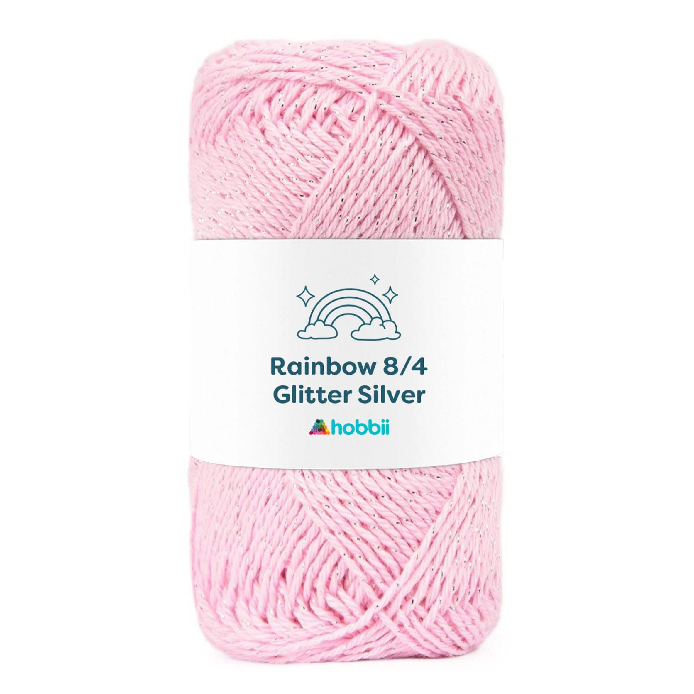 Rainbow 8/4 Glitter Silver - Image 11