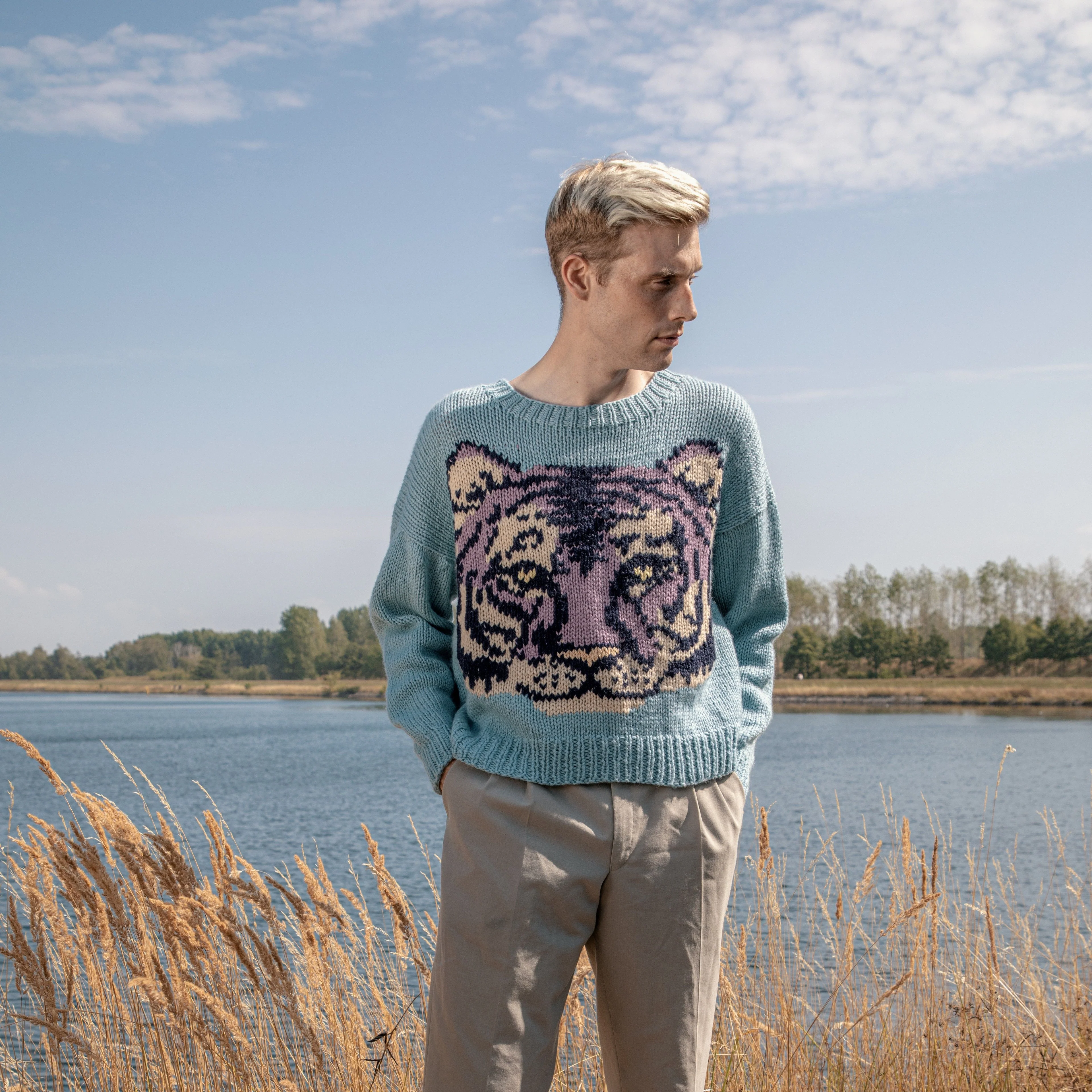 Candy Tiger - Pullover - Image 3