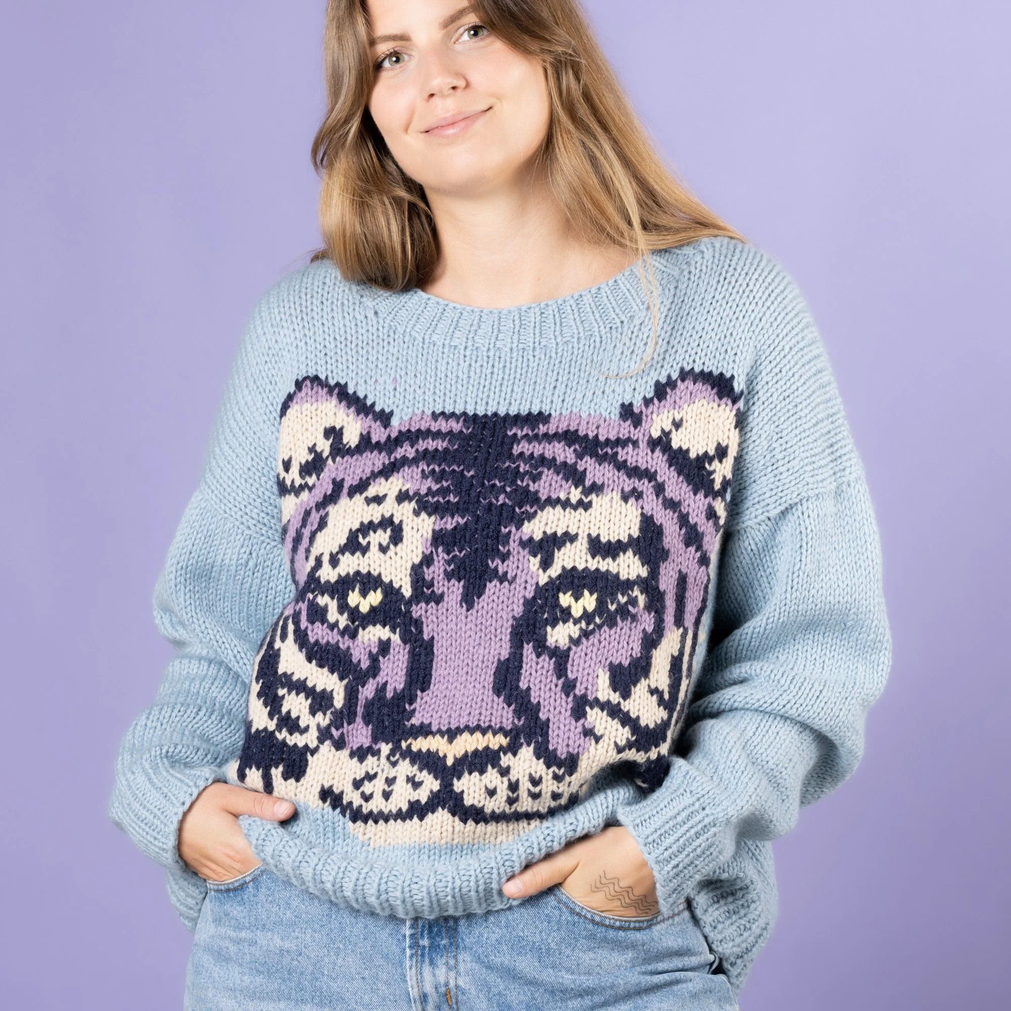 Candy Tiger - Pullover - Image 5