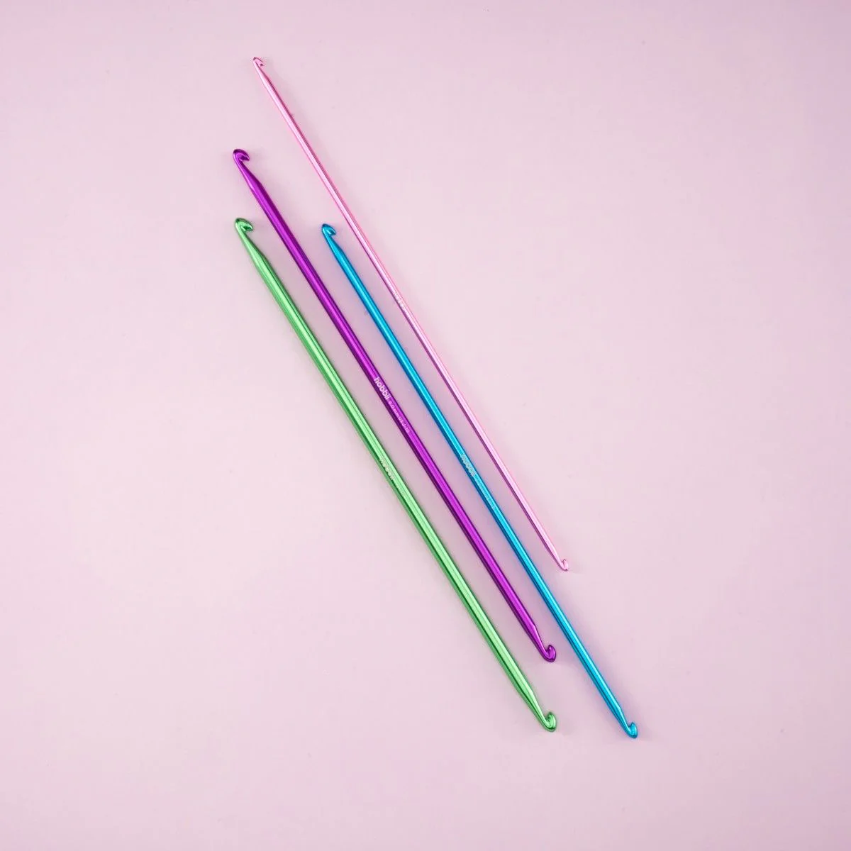 Doppelte tunesische Häkelnadel aus Alu – 28 cm - Image 4