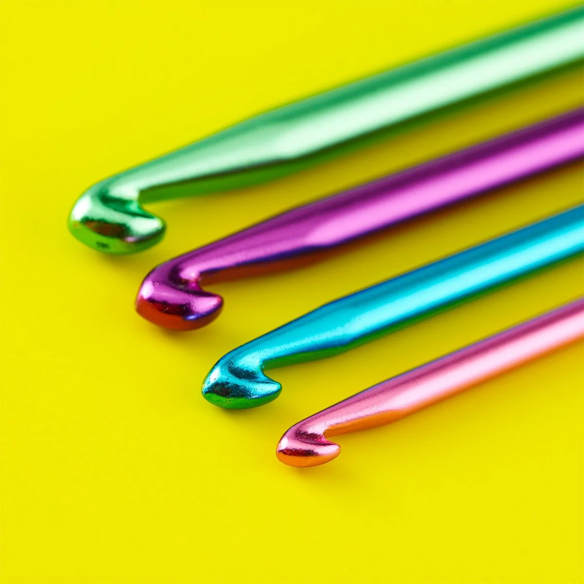 Doppelte tunesische Häkelnadel aus Alu – 14 cm - Image 4